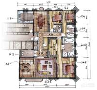 钓鱼台7号院3室2厅4卫356㎡户型图