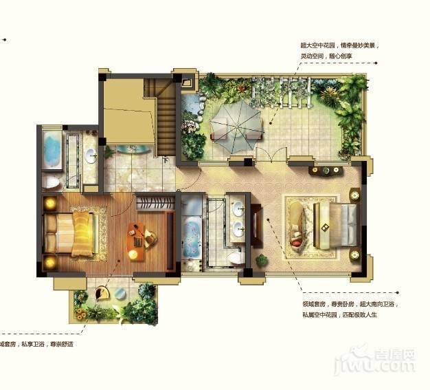 象屿鼎城别墅普通住宅180㎡户型图