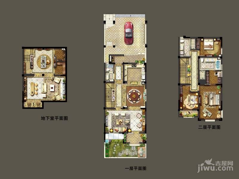 招商虹桥华府普通住宅160㎡户型图