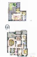 城市经典三期夏宫4室2厅4卫319㎡户型图