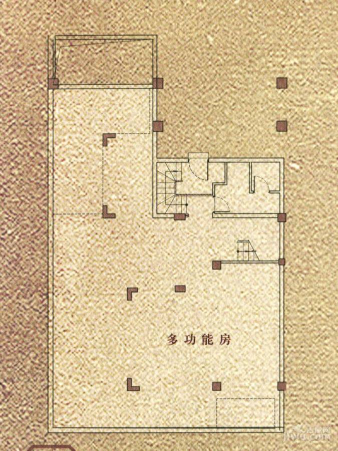 万科琥珀墅普通住宅230㎡户型图