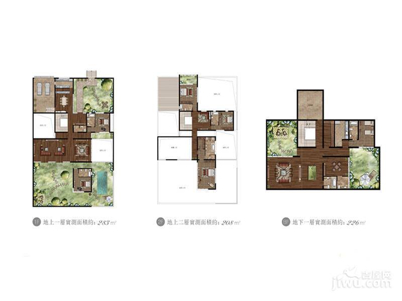 东园雅集轩普通住宅491㎡户型图