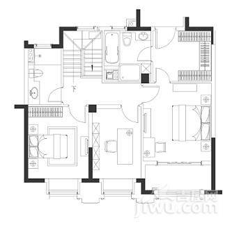 绿城玉兰花园臻园普通住宅183㎡户型图