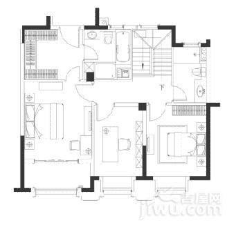 绿城玉兰花园臻园普通住宅183㎡户型图