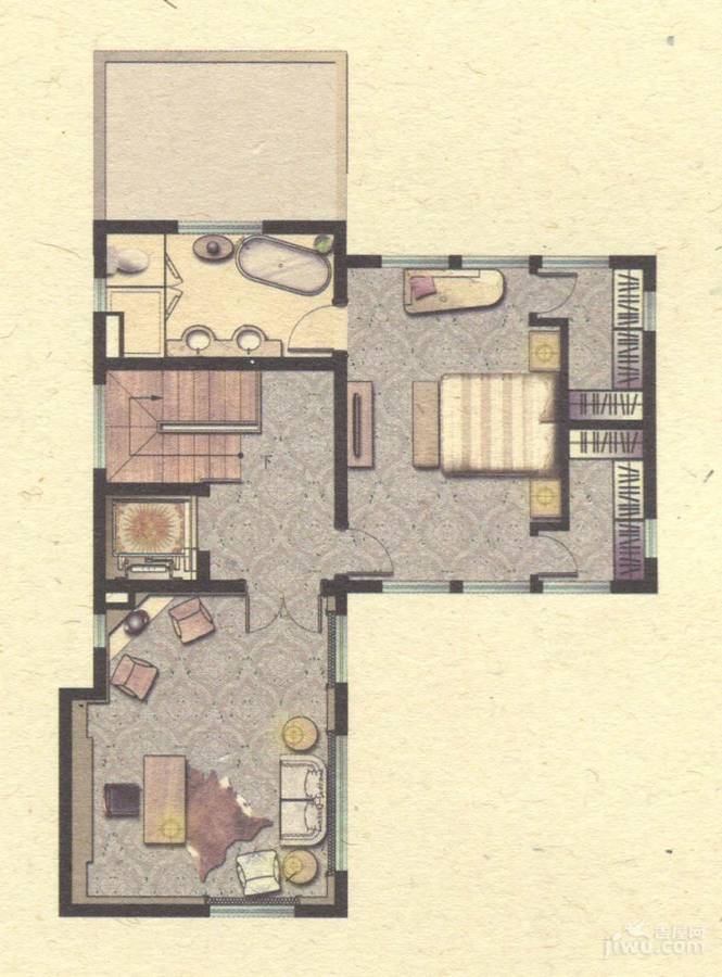 春江美庐别墅普通住宅210㎡户型图