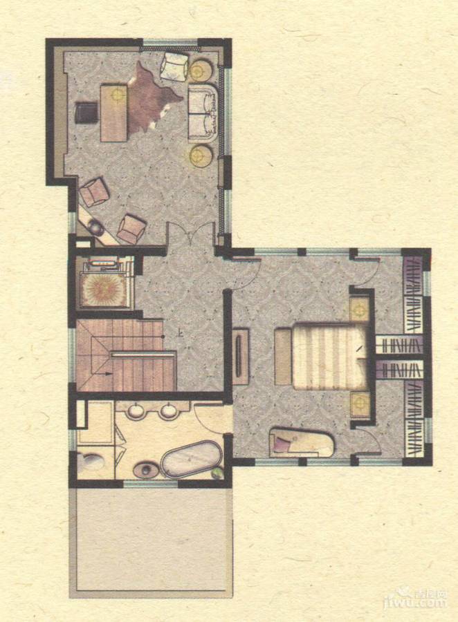 春江美庐别墅普通住宅210㎡户型图