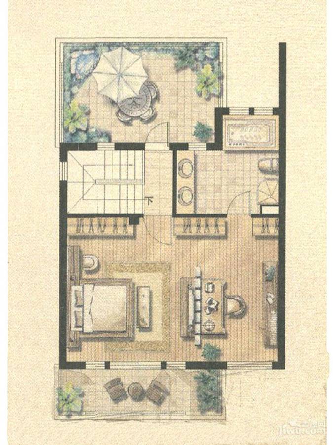 两河流域普通住宅227.1㎡户型图