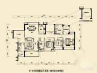 星河时代花园3室2厅2卫163㎡户型图