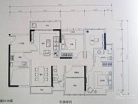 华盛·西荟城三期3室2厅2卫130㎡户型图