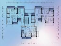 摩尔城4室2厅2卫144㎡户型图