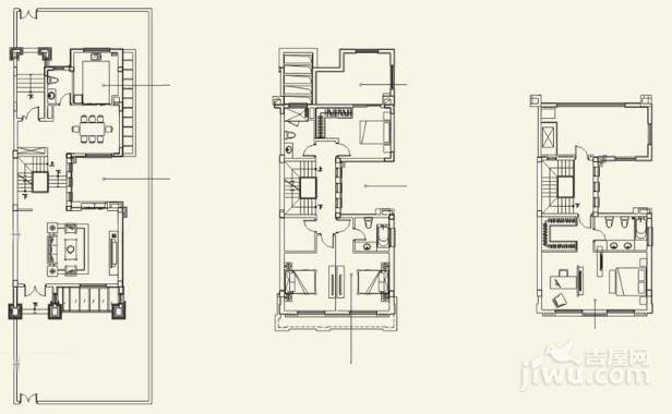 中海独墅岛4室5厅4卫357㎡户型图