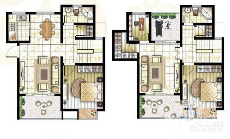 锦盛苑普通住宅150.8㎡户型图