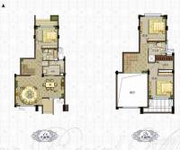 世茂御珑墅普通住宅135.4㎡户型图