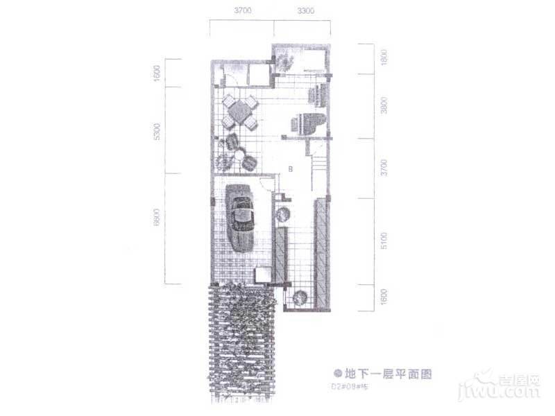 红墅湾普通住宅222.1㎡户型图