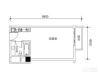 佳园生活广场1室0厅1卫43㎡户型图