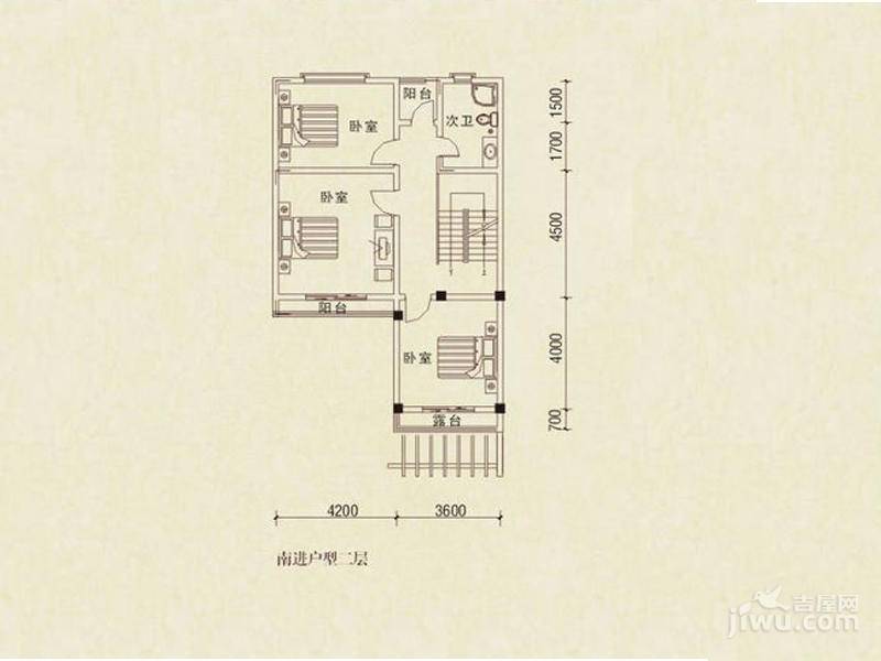 御邦二期普通住宅233.2㎡户型图