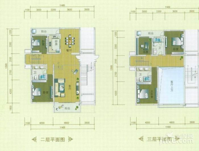 湘江壹号7室2厅4卫326㎡户型图