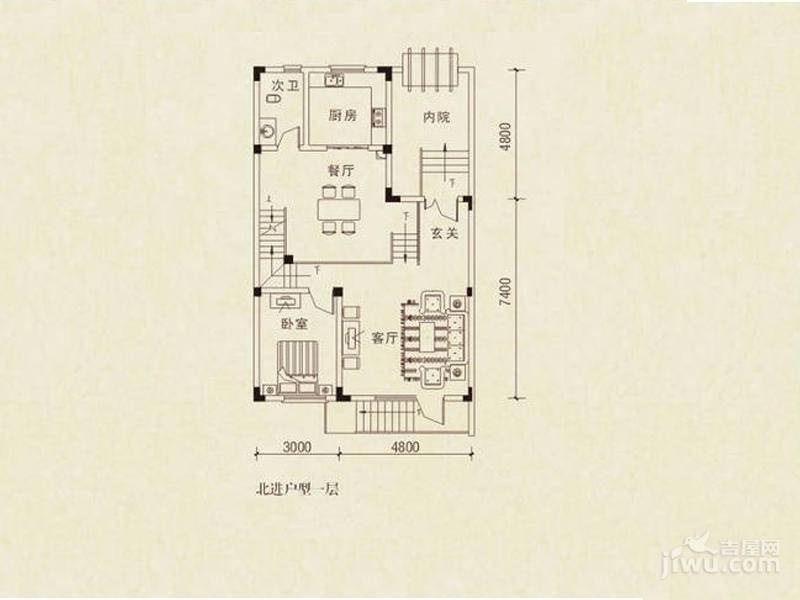 御邦二期普通住宅215.2㎡户型图