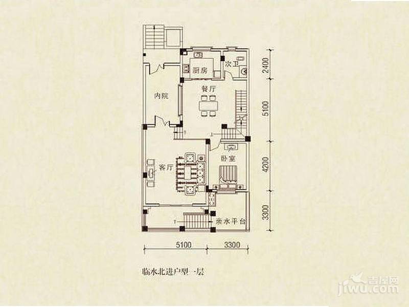 御邦二期普通住宅266.4㎡户型图