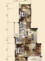中海篁外山莊3室3廳3衛180㎡戶型圖