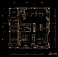 西溪天堂悦居2室2厅1卫150㎡户型图