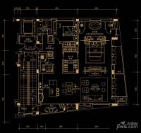 西溪天堂悦居2室2厅1卫175㎡户型图