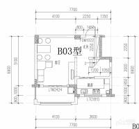 九浪山花園1室1廳1衛138㎡戶型圖