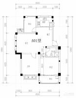 九浪山花園2室2廳1衛89㎡戶型圖