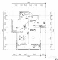 九浪山花園3室2廳2衛138㎡戶型圖