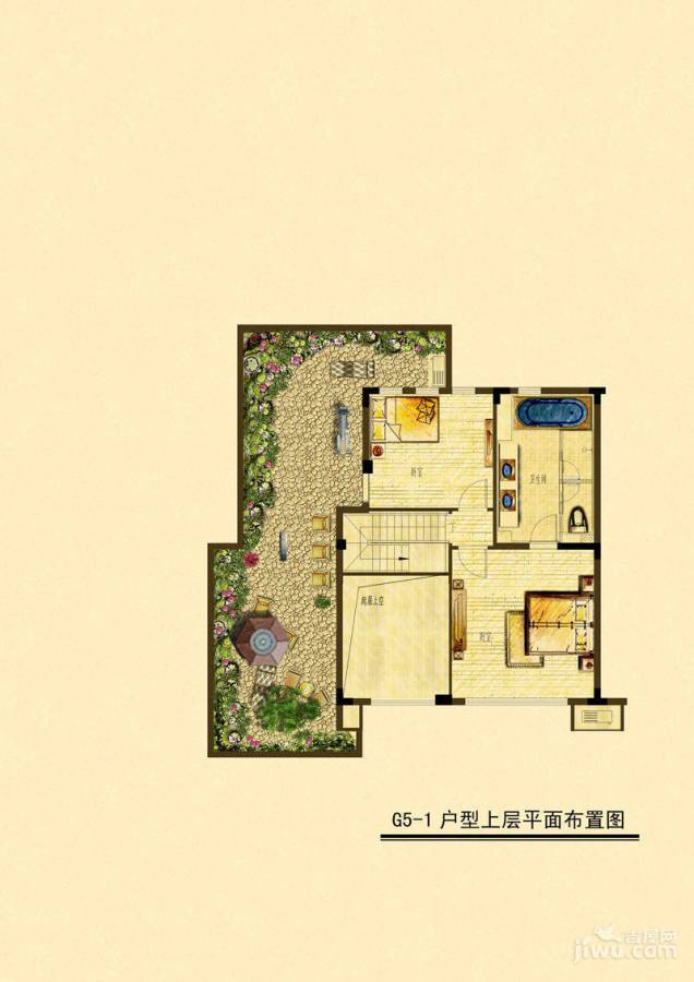 金地自在城4室2厅2卫189.7㎡户型图