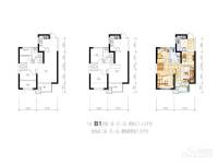 润和橙家1室1厅1卫67.5㎡户型图