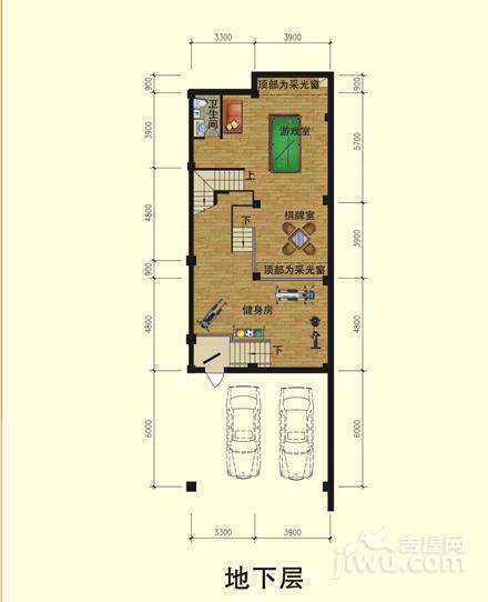 西溪山庄普通住宅248㎡户型图