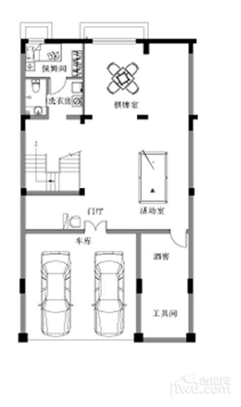 香洲里5室2厅5卫278㎡户型图