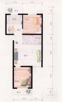 滨海未来城2室2厅1卫83.5㎡户型图