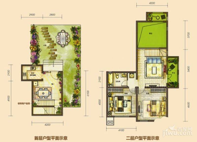 仁爱团泊湖逸湖岸普通住宅170㎡户型图