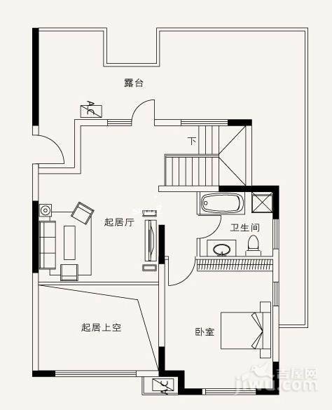 社会山有墅3室3厅2卫178㎡户型图