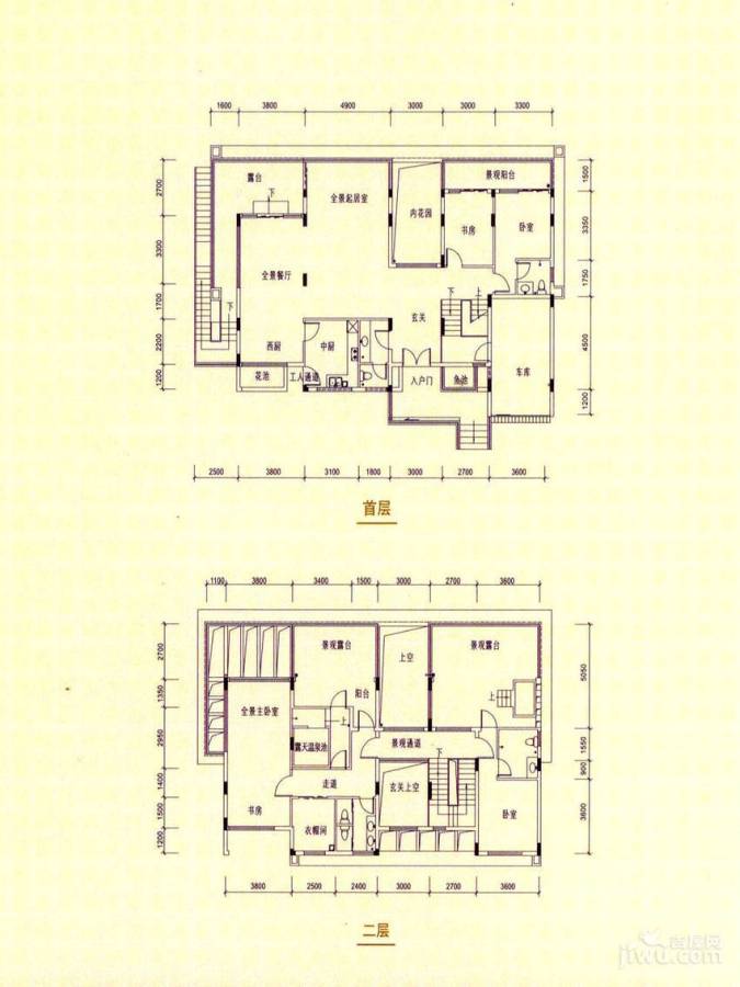 居礼润园普通住宅267㎡户型图