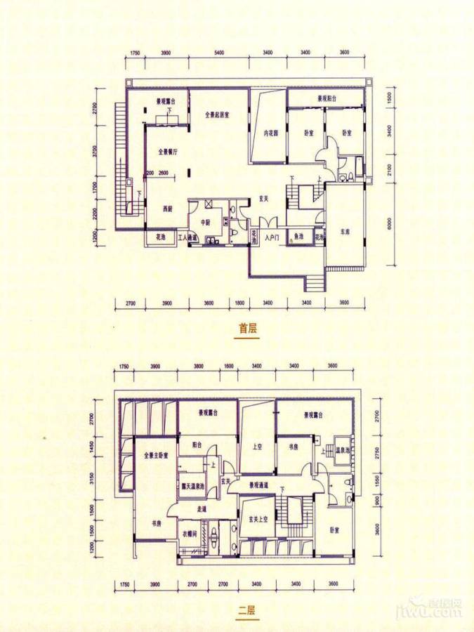 居礼润园普通住宅309㎡户型图