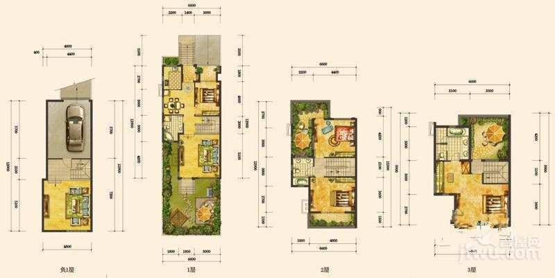 东山国际英伦半岛普通住宅175.8㎡户型图