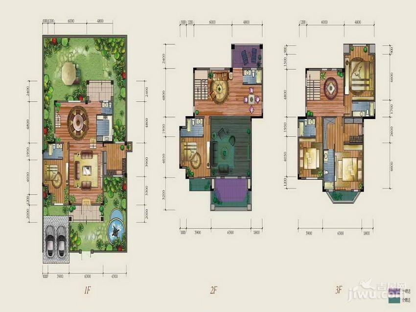 同景国际城郡望普通住宅347㎡户型图