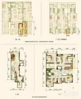 万科渝园4室2厅3卫187㎡户型图