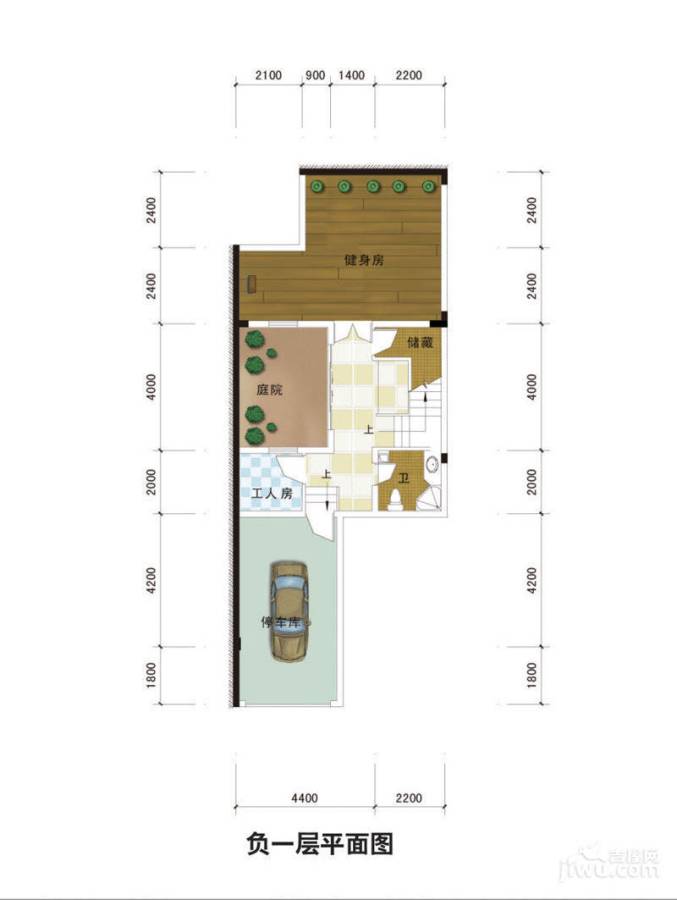 璧山利雅白云湖1室0厅0卫300.8㎡户型图