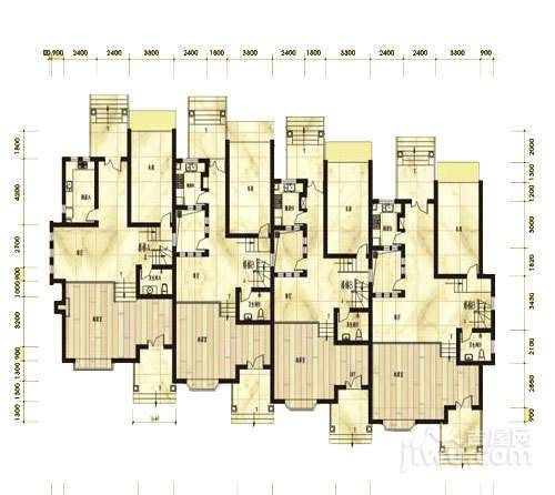 双湖明珠普通住宅337.3㎡户型图