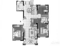 琥珀森林3室2厅2卫145㎡户型图