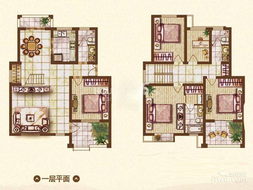 一品骊城5室2厅2卫209.9㎡户型图