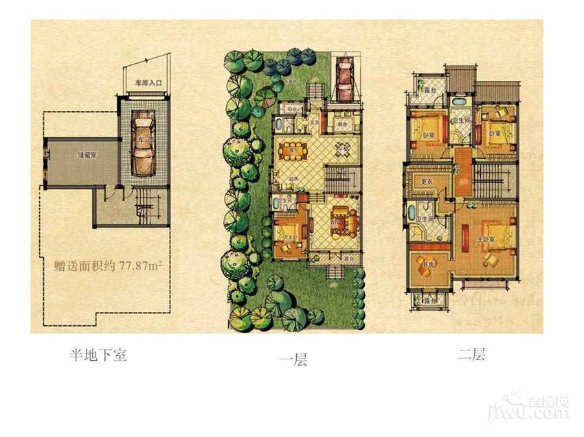 明月天珑湾普通住宅326.2㎡户型图