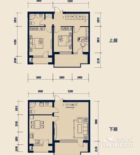 德泰岭秀逸城3室2厅2卫145㎡户型图