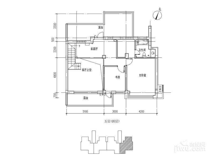 吉祥e家4室3厅2卫202.6㎡户型图