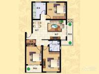 莱西金桂花园3室2厅1卫111.5㎡户型图