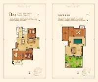 万海惜福时光3室2厅1卫100㎡户型图